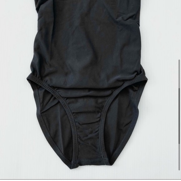 NEW Adidas Gray Solid Three Stripes C-Back One Piece Swimmer Waterpolo - Picture 4 of 8